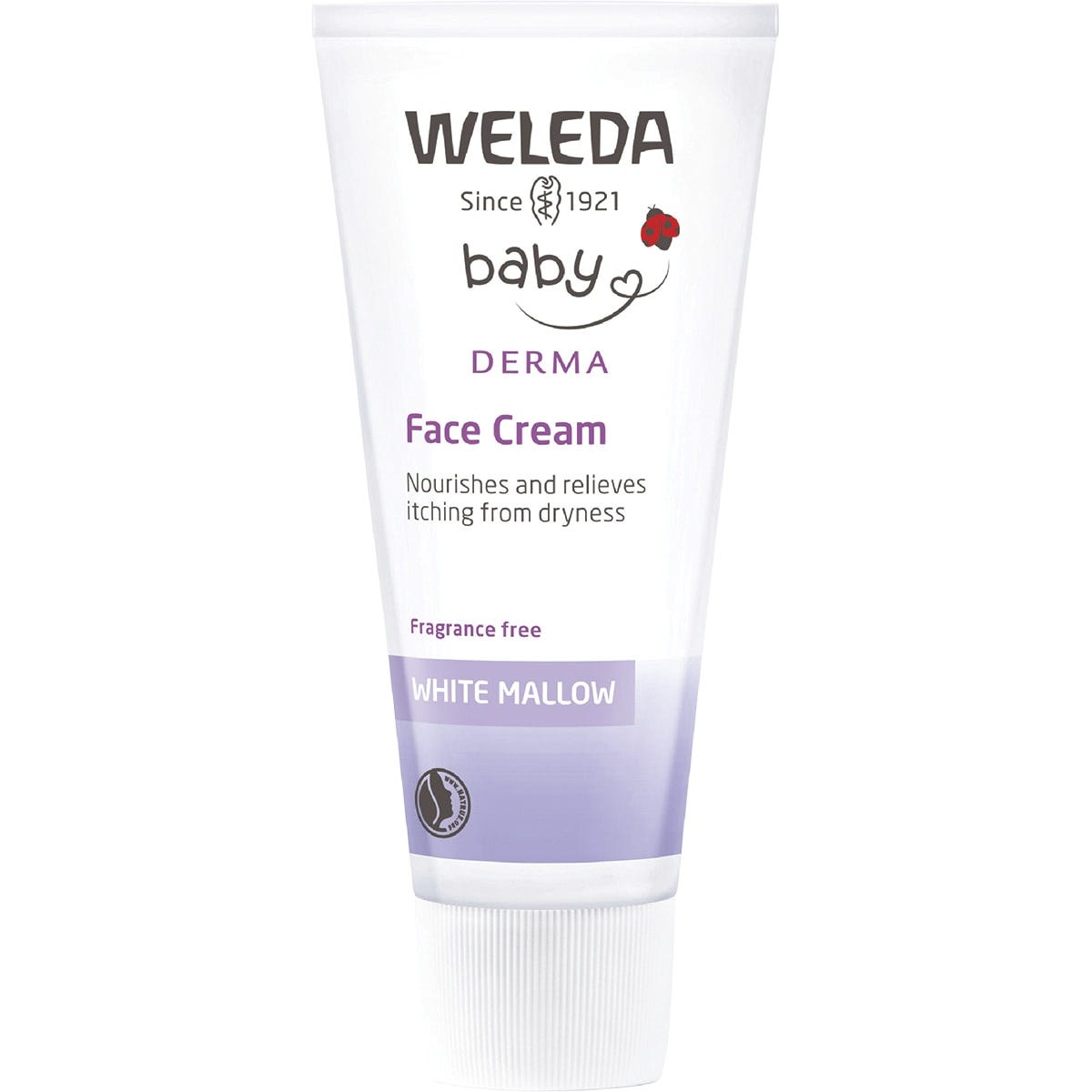 Weleda White Mallow Face Cream Baby Derma Fragrance Free 50ml