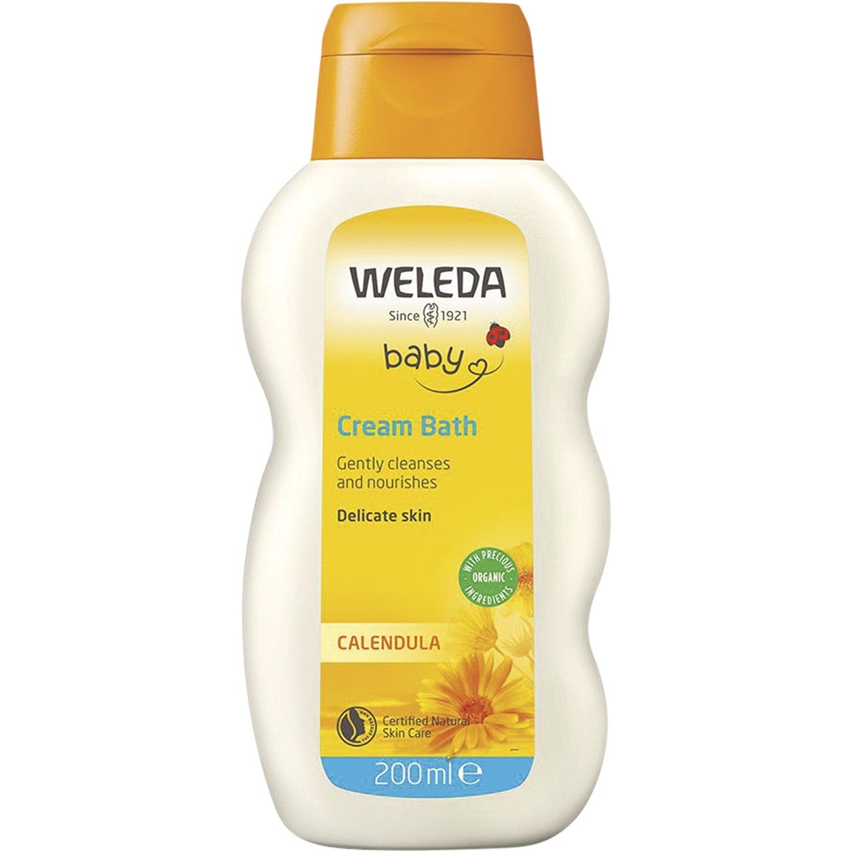 Weleda Calendula Cream Bath Baby 200ml