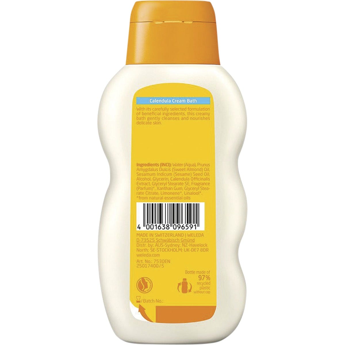 Weleda Calendula Cream Bath Baby 200ml