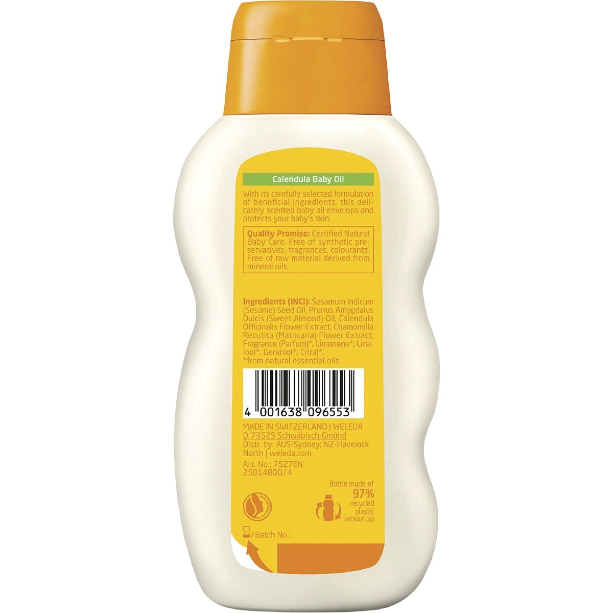 Weleda Calendula Baby Oil 200ml