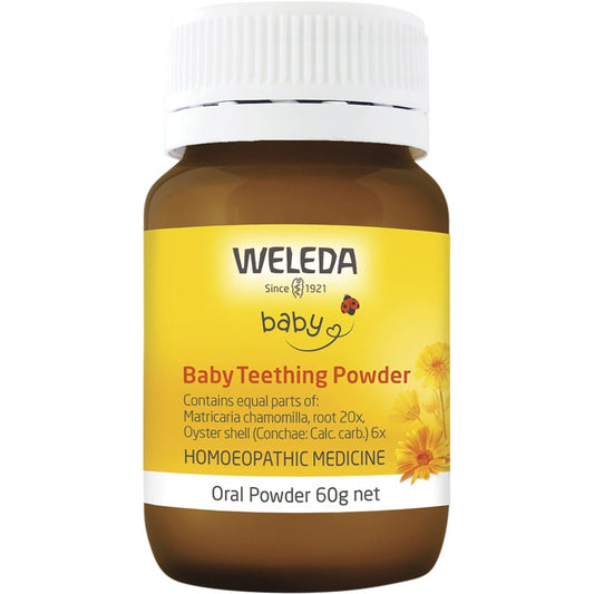 Weleda Baby Teething Oral Powder 60g