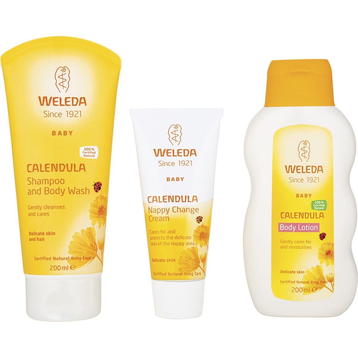 Weleda Calendula Baby Care Gift Pack 3pk