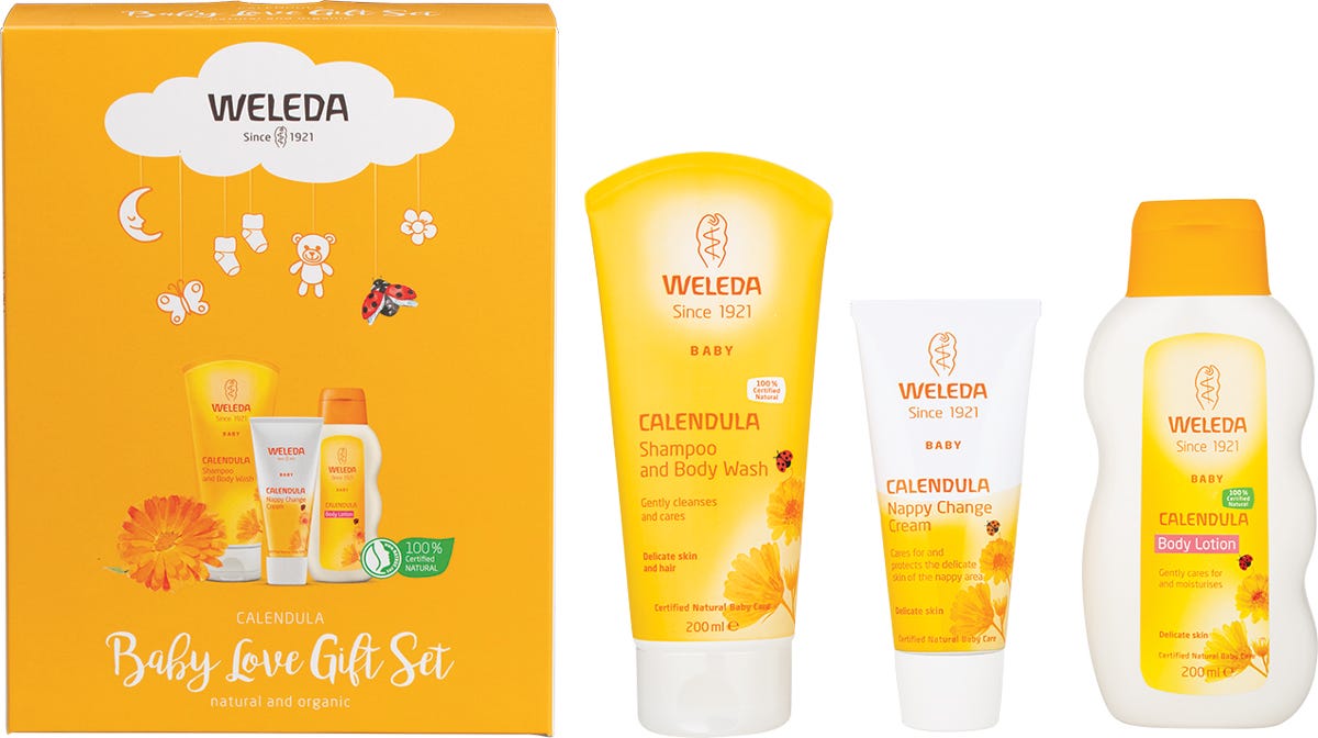 Weleda Calendula Baby Care Gift Pack 3pk