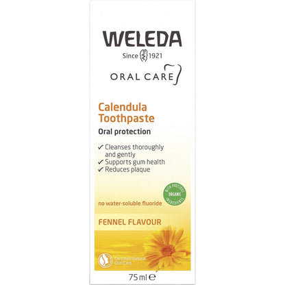 Weleda Toothpaste Calendula Fennel Flavour 75ml