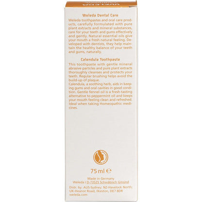 Weleda Toothpaste Calendula Fennel Flavour 75ml