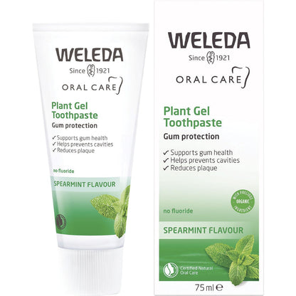 Weleda Toothpaste Plant Gel Spearmint Flavour 75ml