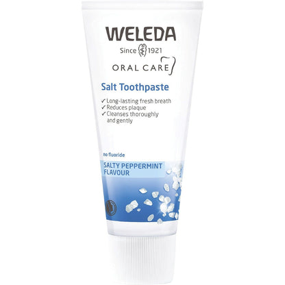 Weleda Toothpaste Salt Salty Peppermint Flavour 75ml