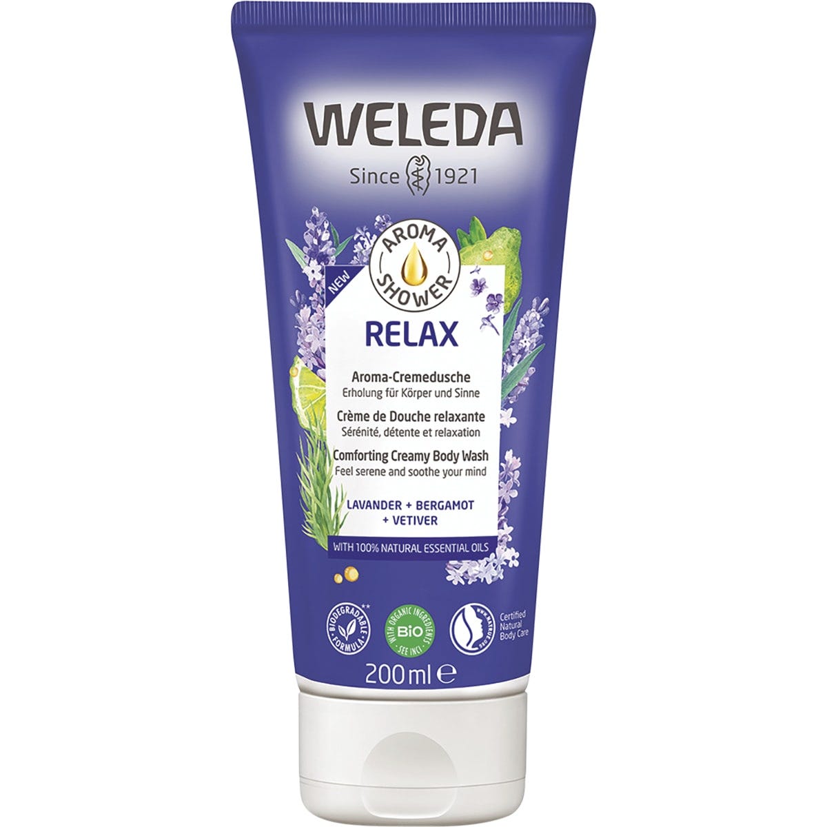 Weleda Aroma Shower Body Wash Relax 200ml