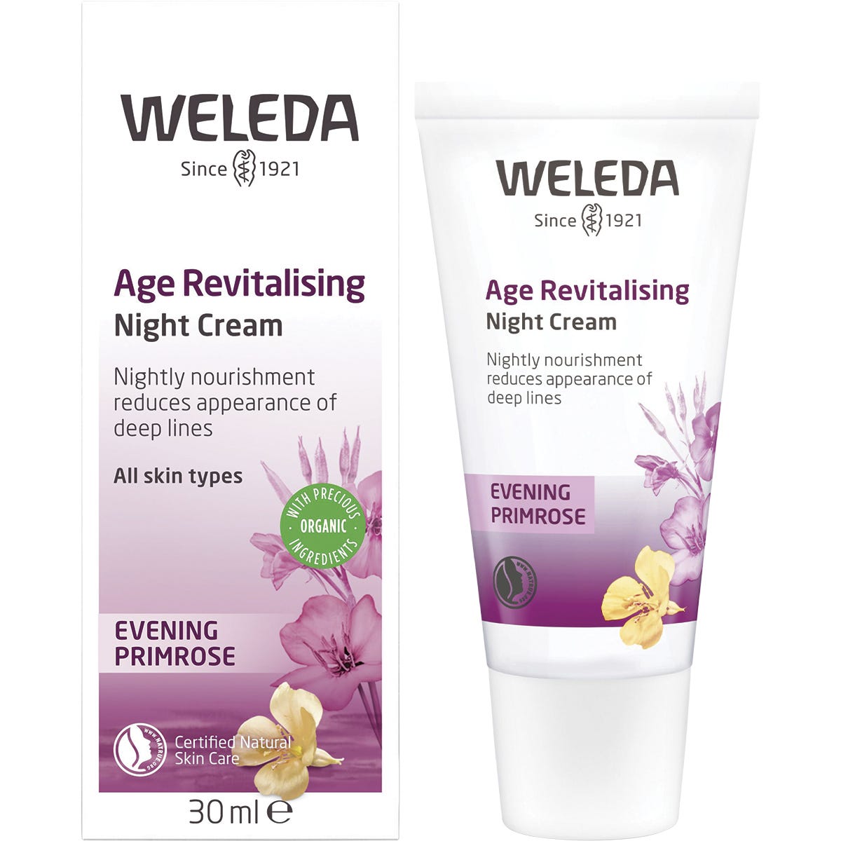 Weleda Age Revitalising Night Cream Evening Primrose 30ml