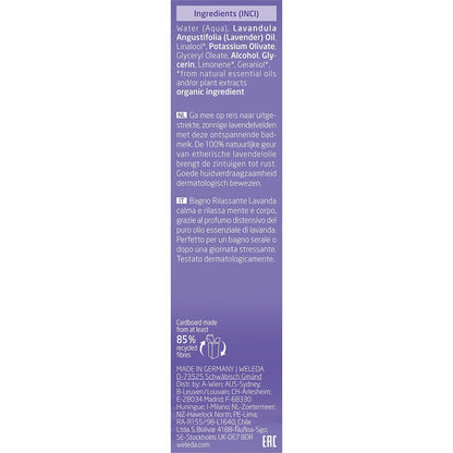 Weleda Bath Milk Lavender 200ml