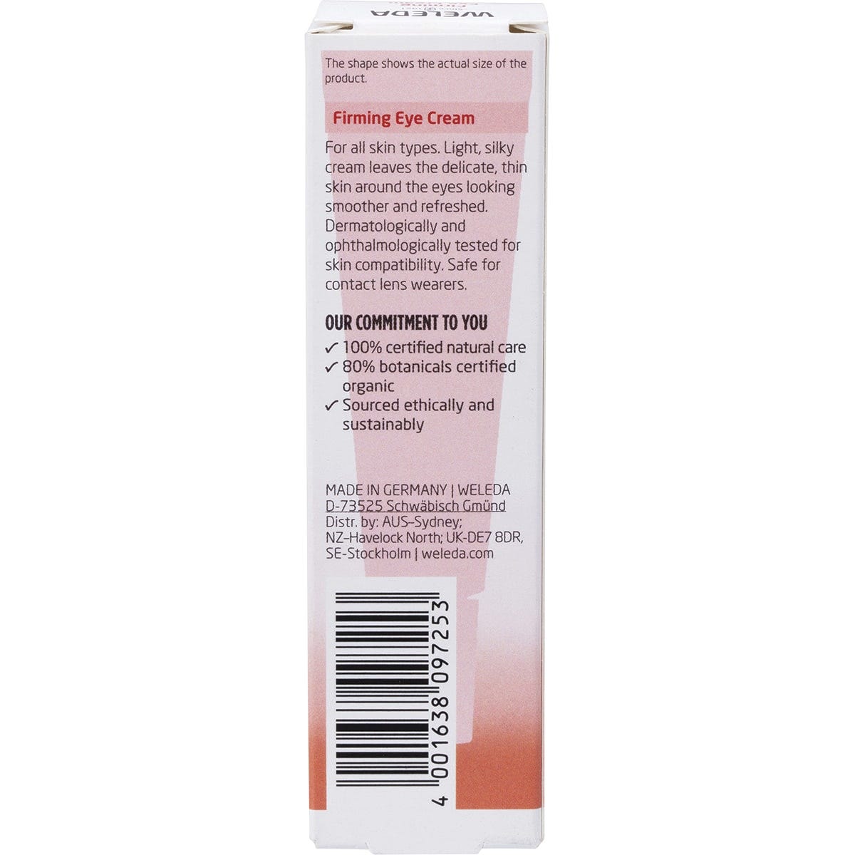 Weleda Firming Eye Cream Pomegranate 10ml