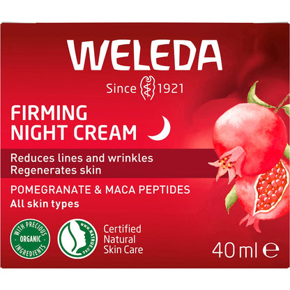 Weleda Firming Night Cream Pomegranate & Maca Peptides 40ml