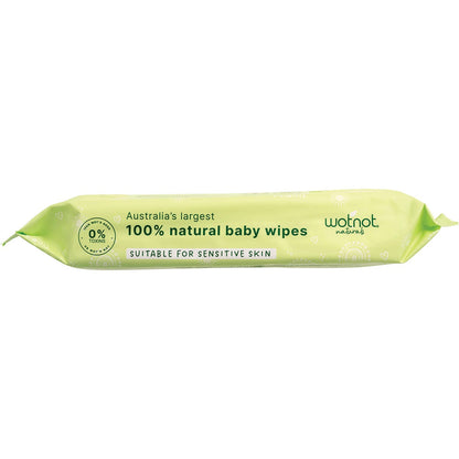 Wotnot Baby Wipes Alcohol Free 100% Biodegradable 70pk