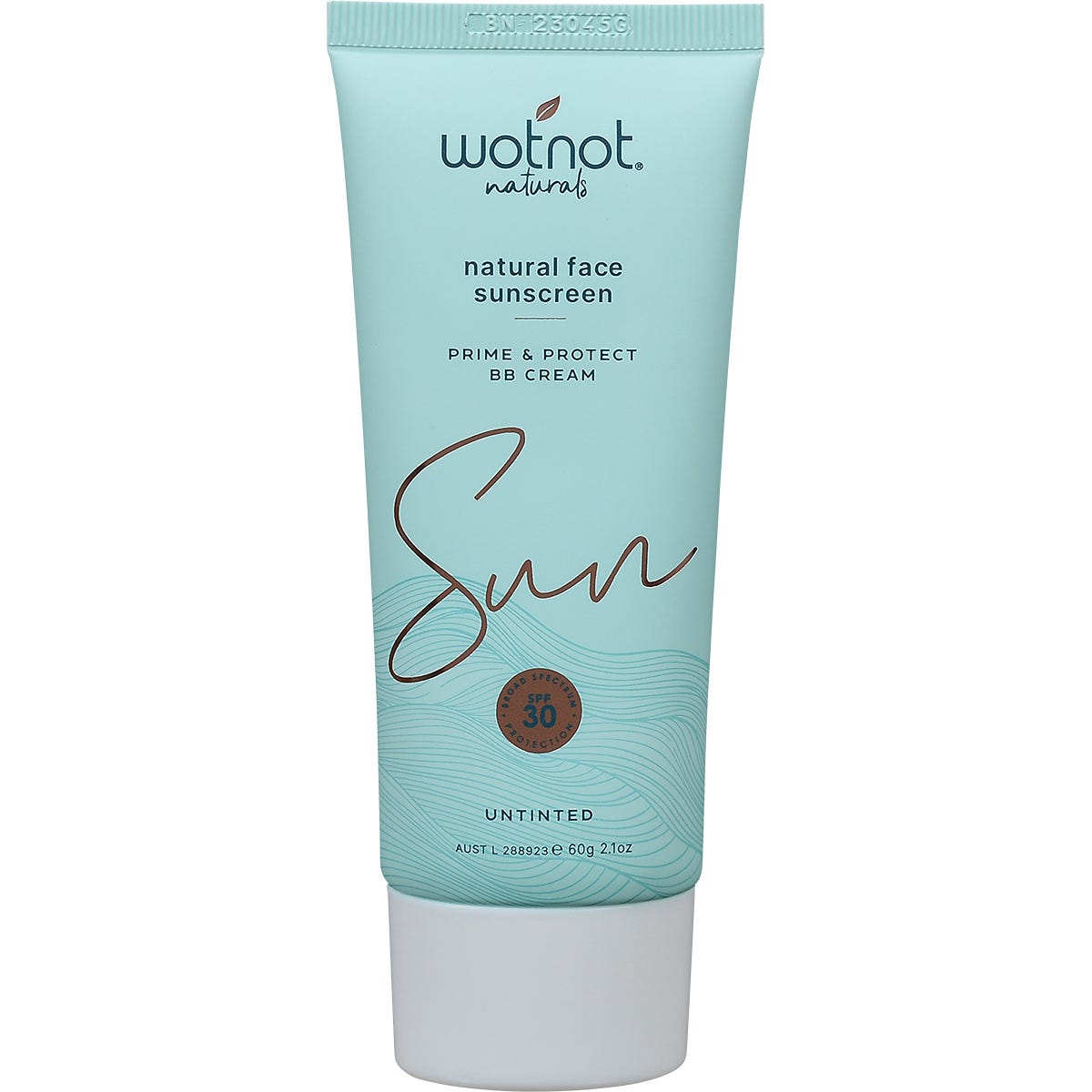 Wotnot Natural Face Sunscreen 30 SPF Untinted BB Cream 60g