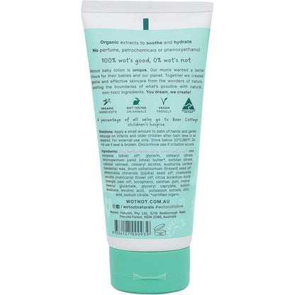 Wotnot Baby Lotion Suitable For Sensitive Skin 135ml