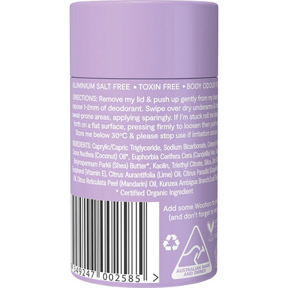 Woohoo Body Deodorant Stick Pop Extra Strength 60g