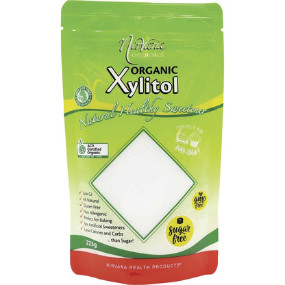 Nirvana Organics Xylitol Certified Organic 225g