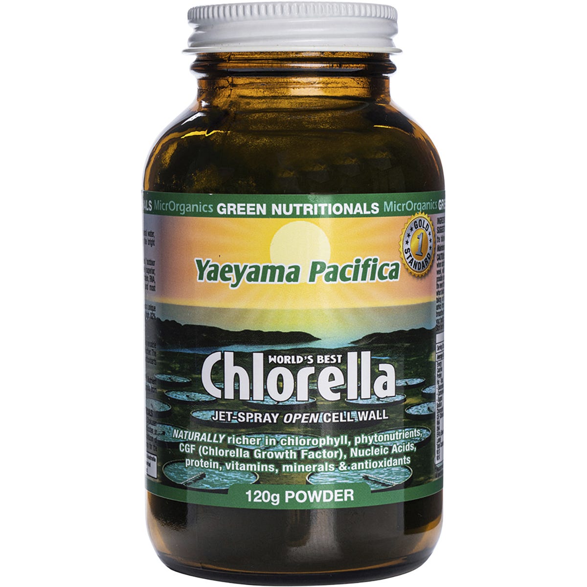 Green Nutritionals Yaeyama Pacifica Chlorella Powder 120g